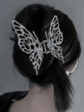 Hollow Out Butterfly Large Hair Claw-Outfit