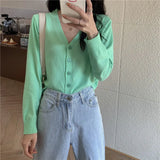 Fongt Coat Long-Sleeved Thin Jacket Autumn 2024 New Korean Version Loose Short With A Small Knit-Outfit