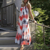 Quality Loose Tie-dye Print Long