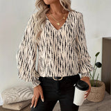 Fongt 2025 New Temperament Elegant Long Sleeve Shirt Blouse