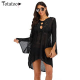 Sleeve Open Through Beach Cover Mini