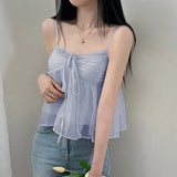 Fashionable Women's Wear Ins Online Celebrity Chao Brand New Fairy Style Wrinkle Loose Show Thin