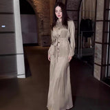 Fongt 2025 New T-Shirt With Elegant Half-Body Dress Set