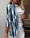 Fongt And Winter Women's Long-Sleeved Small Suit 2025 New Gradient OL Temperament Professional Repair