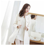Fongt And Winter Long Female Hair Coat Han Hair Collar Coat Ebay