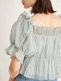 Slash Neck Shirts Blouses Feminino sexy Off Shoulder Blusas Mujer Aesthetic Shirt Tops Spring Summer Clothes Women-Outfit