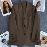 Fongt Green Suit Jacket Woman 2025 Spring And Autumn New Leisure Temperament High-End Sense Fried Street Small Suit Suit Woman