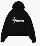 Fongt H-Hop Singer Letter-Back Men's And Women's Hoodie Sweatshirt Set