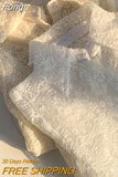 Chic Floral Embroidery White Blouse Women Elegant Spring Lace Bottoming Shirt New Fashion Long Sleeve Hollow Top