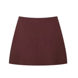 Fongt Women's INS Burst Women's Simple Loose Knitted Coat Mini-Skirt Set