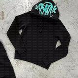 And Winter Fashion Brand Printed Loose Sweaters Y2K Hip Hop Street Pullovers For Men And Women Casual Jackets-Outfit