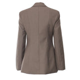 Fongt New Irregular Cut Hollow Niche Blazer Tops Female 1744
