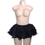 Fongt Mini Cake Skirt Hotel Show Mini Short Dress Black Purple Red White