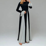 Fongt Women's New Bumpy Long-Sleeved Dress INS Casually Loose Spring Dress