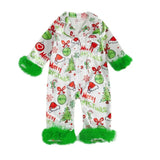 Fongt Children's Haha Clothes Spring And Autumn Baby Multi-Colored Broken Flower Long-Sleeved Infant Pajamas