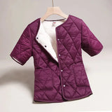 New Winter Women's Jacket Oversized Plush Vest Short Sleeved Cardigan Thickened Warm Cotton Jacket Short Tops