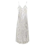 New Bicolor Metal Lingerie Dress 8325470-Outfit