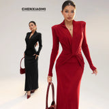 Fongt East New Women's Fashion Sling Two Sets Of Scales Designed Sweet Spicy Half-Dress Set Elegant