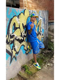 Hip Hop Men's And Women's Alphabet Printed Loose Short-Sleeved Blouse Men's Summer Trend Card Leisure Sports-Outfit