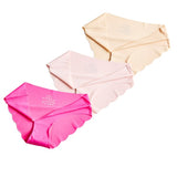 Sexy ladies panties one-piece seamless cotton ice silk underwear female close-fitting elastic breathable ladies briefs