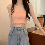 Lace Purple Slings Women Summer New Net Red Anchor Vest Wearing Sweet Hottie Short Sleeveless