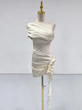 Fongt Dress Women 2025 Spring New Fashion Collar Flower Mesh Splicing High-End Short