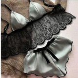 Sex Three-Point Sexy Underwear Sexy Three-Point Seduction Lace Trousers