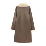 Fongt Women's Clothing Temperament Long And Long-Wearing Fur Coat 6318262