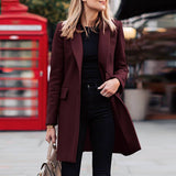 Fongt Spring And Autumn Station In The Long-Term Large-Size Hairy Female Coat Ebay Coat Wish