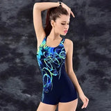 Fongt New Professional Quick-Drying One-Piece Swimsuit Women's Sense Surf Suit Conservative