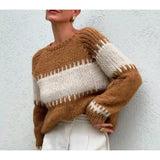 Fongt Korea Chic Autumn And Winter 2025 New Sweater Women's Long-Sleeved Fashion Thicked Knitted Shirt