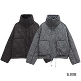 Fongt Autumn And Winter New Women's Clothing Multi-Color Selection Long-Sleeved Cotton Jacket Jacket Jacket