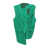 Fongt 2025 OVERSIDE Personality Irregular Small Vest Coat 1467