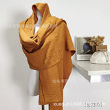 Fongt Robe Skirt Coat Women's Explosive Middle East Turkey Solid Color Big-Size Cardigan 2 Sets