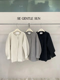 Fongt Xixi 2025 Autumn New White Standard Temperament Elegant Thousand Gold Style Long Sleeve Hair And Short Coat 86088