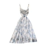Fongt Wind And Raging Skirt Summer 2025 New Super Xiansen First Love Waist Seaside Beach Skirt
