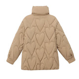 Winter 2024 New Korean Version Of The Cotton-Padded Jacket Hooded Down Cotton-Padded Jacket Students Lady Cotton-Padded Jacket Fashion Jacket Short-Outfit