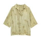 Fongt Women's Trousers Series Loose Shirt 2025 New Dessert Summer Fashion Set