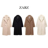 Fongt Homemade New Women's Clothing Baidu Holds Tvelvet Super-Growing Coat 1255/700