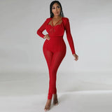 Mesh Patchwork Sheer Night Club Bodycon Jumpsuit for Women See Through One Piece Rompers Clubwear Party Birthday Outfits-Outfit