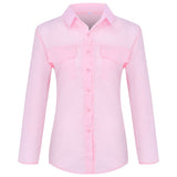 Fongt Autumn And Winter New Women's Shirt Collar Long-Sleeved Shirt Women's Clothing
