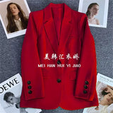 Fongt Green Suit Jacket Woman 2025 Spring And Autumn New Leisure Temperament High-End Sense Fried Street Small Suit Suit Woman