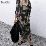2022 Women Lapel Long Sleeve Autumn Shirt Dress Cotton Split Dresses Elegant Solid Work Office Vestidos Female Tunic