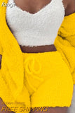 Fluffy Three Piece Set Lounge Sexy 3 Piece Set Women Sweater knit Set Tank Top And Pants Casual Homewear Outfits Home