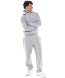 Fongt New Zippered Open-Shirt Trousers Simple Letter-Print Hooded Jacket Jacket Hot