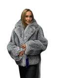 Fongt Winter Imitation Fur Coat Women's 1200 Grams Warm Plush Coat