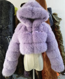 Fongt Fur Autumn And Winter New Imitation Fur Turf Warm Hat Fur Coat Woman