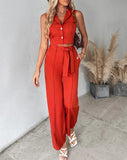 Fongt 2025 Casual Fashion Collar Vest Suit Women's Clothing