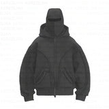 Fongt New Autumn And Winter Tidewear Men's And Women's Loose High Street Y2K Retro Hoodie Jacket