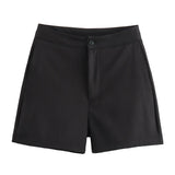 Fongt And Summer New High-Rise Thin Sicilian Vest Wearing Loose Shorts Two Sets